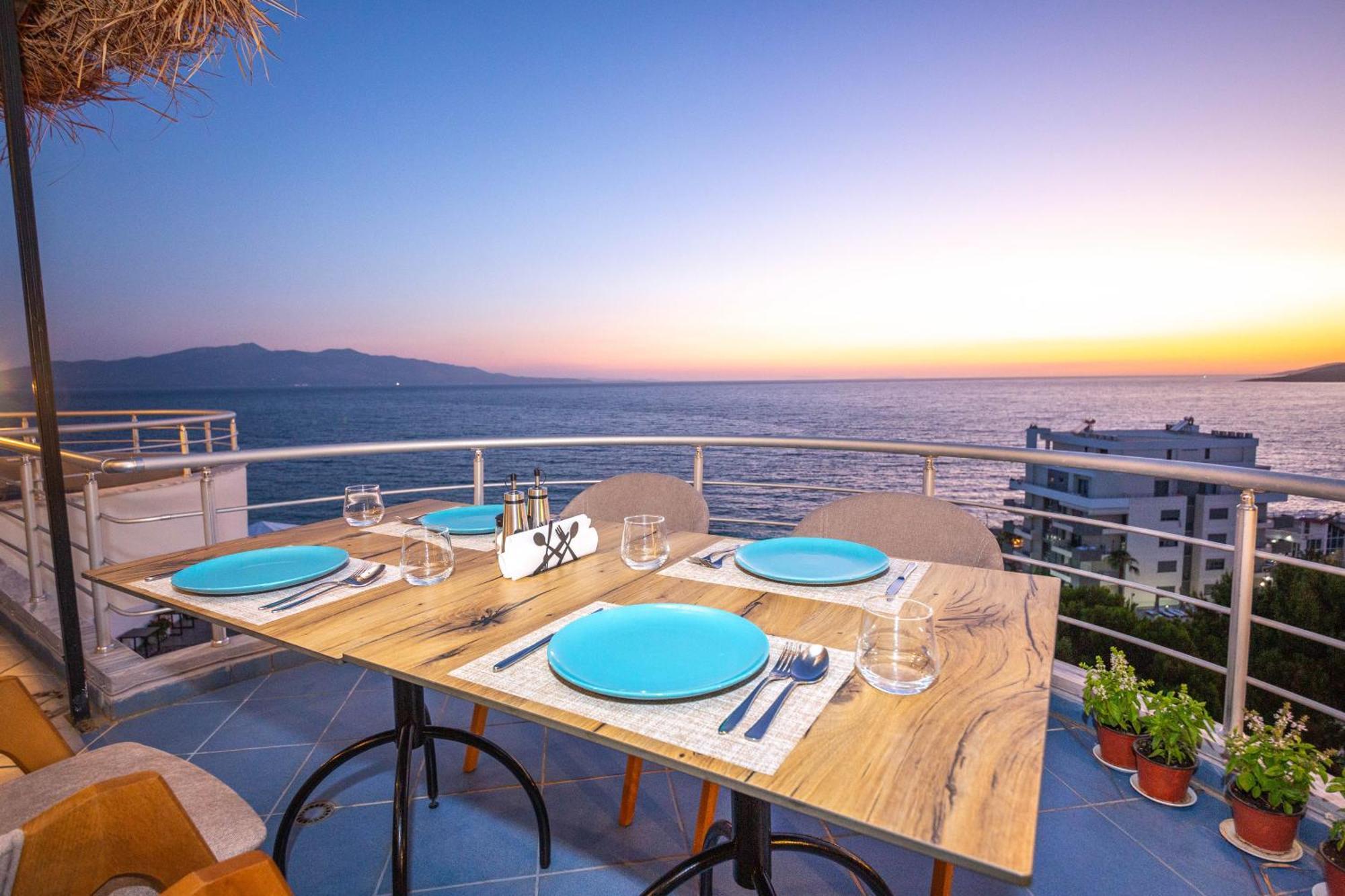 Hotel Sea Breeze Saranda Kültér fotó